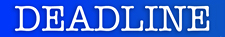 Deadline Logo
